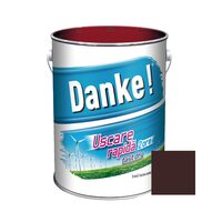 Vopsea alchidica cu uscare rapida pentru lemn / metal DANKE interior / exterior MARO CIOCOLATIU 4 L