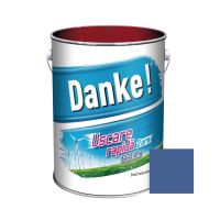 Vopsea alchidica cu uscare rapida pentru lemn / metal DANKE interior / exterior ALBASTRU INCHIS 4 L