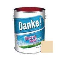 Vopsea alchidica cu uscare rapida pentru lemn / metal DANKE interior / exterior CREM 4 L