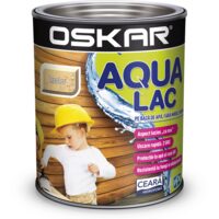 Lac pe bază de apă pentru lemn OSKAR Aqua, incolor nou 0,75 L