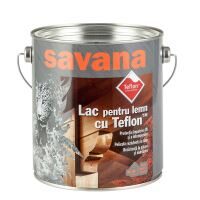 Lac pentru lemn Savana cu Teflon, incolor 2.5L