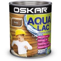 Lac pe bază de apă pentru lemn OSKAR Aqua, wenge 0,75 L