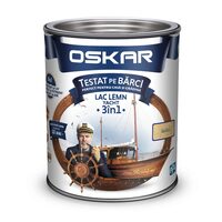 Lac pentru lemn OSKAR Yacht 3 în 1, incolor 0,75 L
