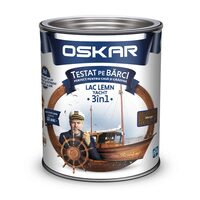 Lac pentru lemn OSKAR Yacht 3 în 1, wenge 0,75 L