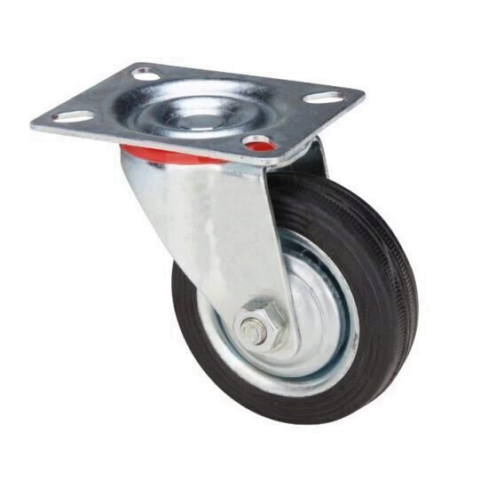 Roata pivotanta cu flansa fara frana D[mm]: 200; S[Kg]: 150 EVOTOOLS 674501