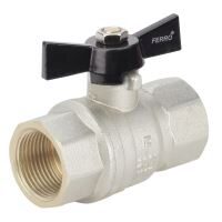 Robinet sfera tip fluture FI FERRO Negru