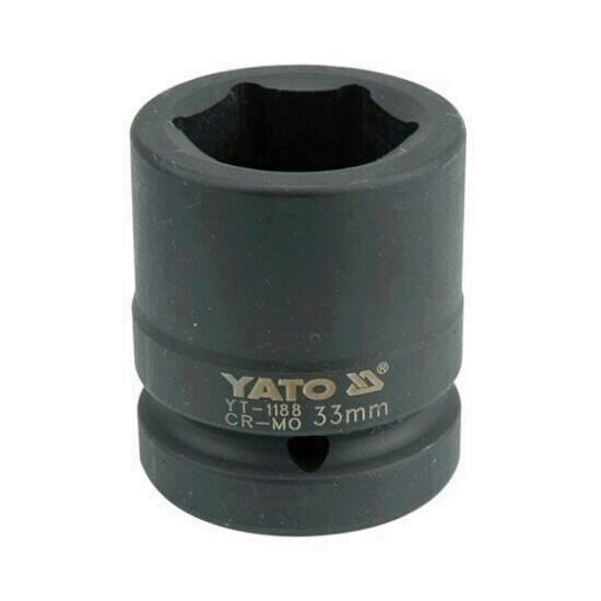 Cheie tubulara de impact hexagonala 3/4" 33 mm Yato Yt-1188