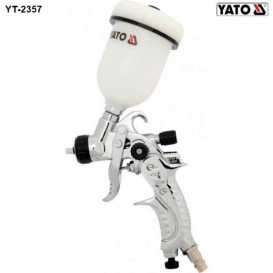 Pistol de vopsit cu rezervor plastic 0.1L YATO YT-2357