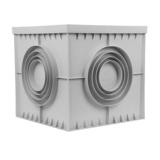 Camin monolitic plus 700x700, gri