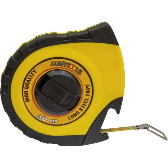 Ruletă profesională cu bandă metalică LumyTools LT12503, 30 m