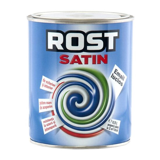 Email superlucios Rost Satin, culoare ocru, 4 L