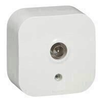 Priza TV tata de capat alb Forix Ip2X Legrand 782415