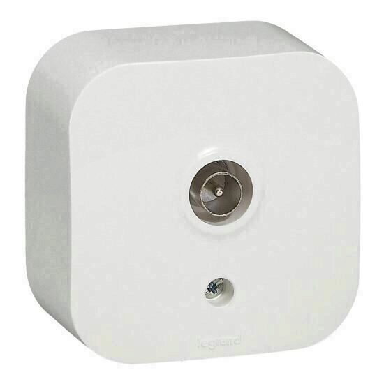 Priza TV tata de capat alb Forix Ip2X Legrand 782415