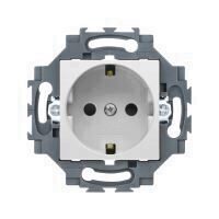 Priza Schuko term. surub 2P+E 16A alb Dahlia GEWISS GW35207W