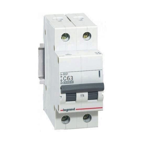 Intrerupator automat 25A 2P 4.5kA Legrand 419699