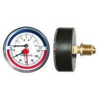 Thermomanometru orizontal 6 bar EVERPOWER BAR-AT06T