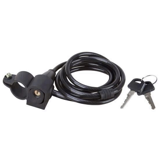 Lacat cablu cu protectie pentru bicicleta D[mm]: 12; L[mm]: 800 EVOTOOLS 675565