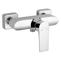Baterie perete dus, crom, fara accesorii Square BAQ7 FERRO