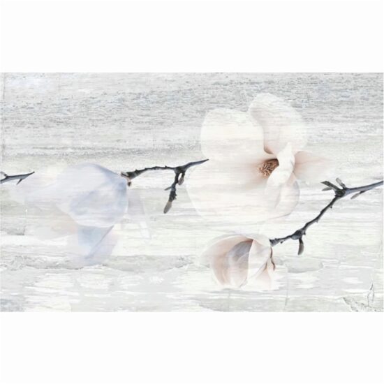 Piesa decorativa 5849 PASTEL MAGNOLIA GREY 25x40 cm