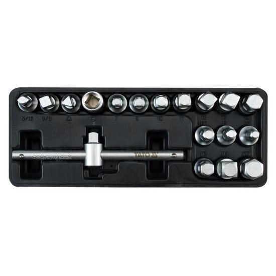 Set chei tubulare pentru buson ulei YATO YT-0599