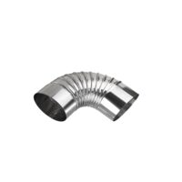 Cot din inox pentru coș de fum, Ø130 mm, model CIX90/130, cod 651831