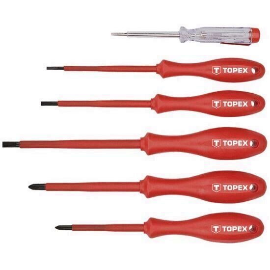 Set surubelnite 6 piese 1000V TOPEX 39D155