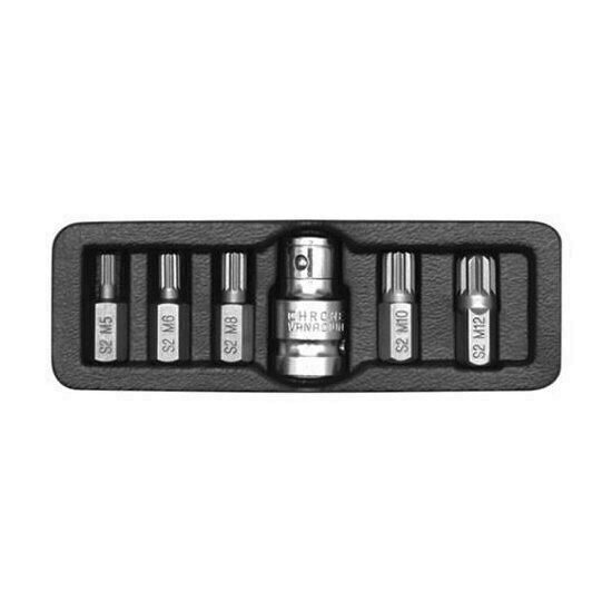 Set 6 biti spline 1/2" Yato Yt-0414