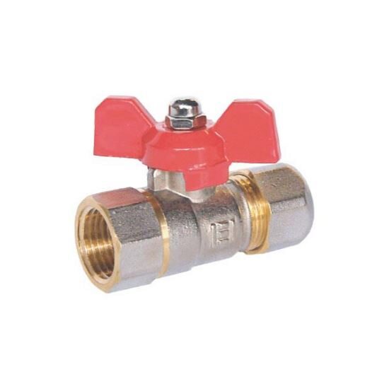 Robinet fluture pentru pexal filet interior EVERLINE