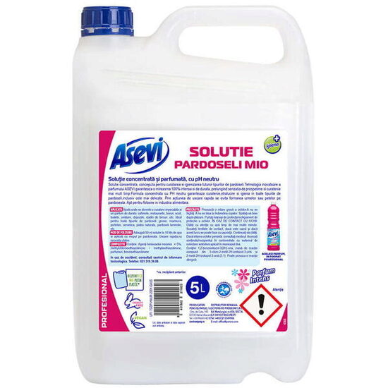Soluție de curățare Asevi, parfum Mio, 5 L