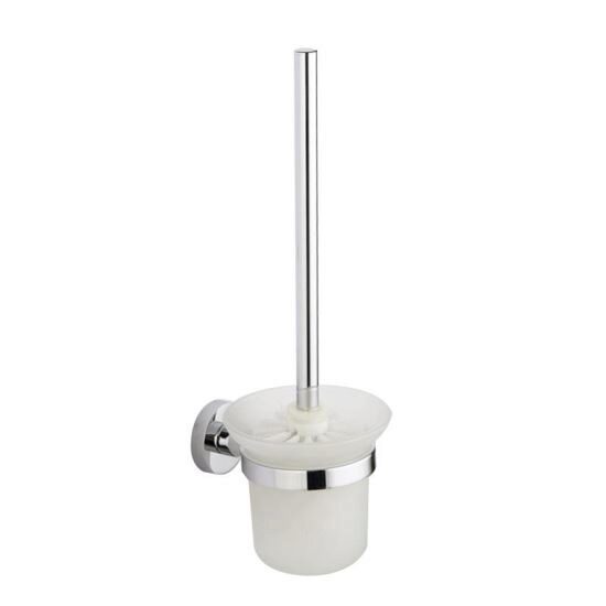 Suport perie wc sticla fixare perete Stylish ERMETIQ ER-J550