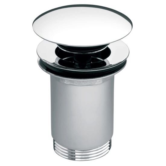 Ventil click-clack cu preaplin inchis 1/4" G1 Rotondo S285 FERRO