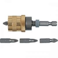 Adaptori pentru biti 1/4" 65 mm 5 buc/set TOPEX 39D340