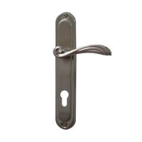 Manere broasca usa cu butuc 85 argintiu cu silduri EVERPRO EVP-M85C/NI