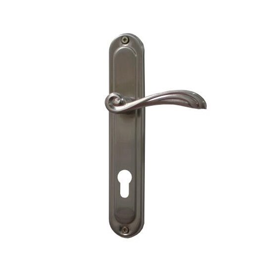 Manere broasca usa cu butuc 85 argintiu cu silduri EVERPRO EVP-M85C/NI