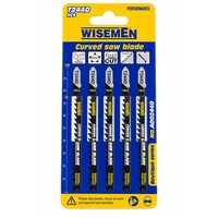 Set 5 panze pentru fierastrau pendular, taiere rapida si curba in lemn, T244D, MX13834-36