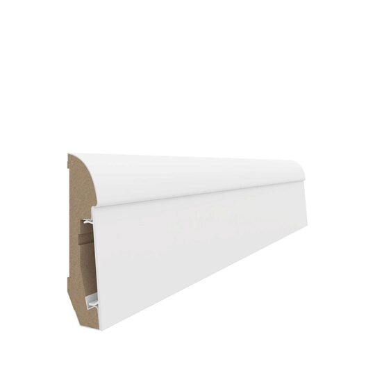 Plinta MDF 65 alb E101 Estilo