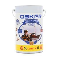 Lac pentru lemn Oskar Yacht 3 in 1, pentru exterior, trandafir 5L