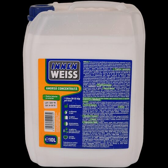 Amorsă concentrată Innenweiss pentru interior și exterior, 10 L
