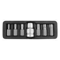 Set 7 biti torx + adaptor 1/2" Yato Yt-0416