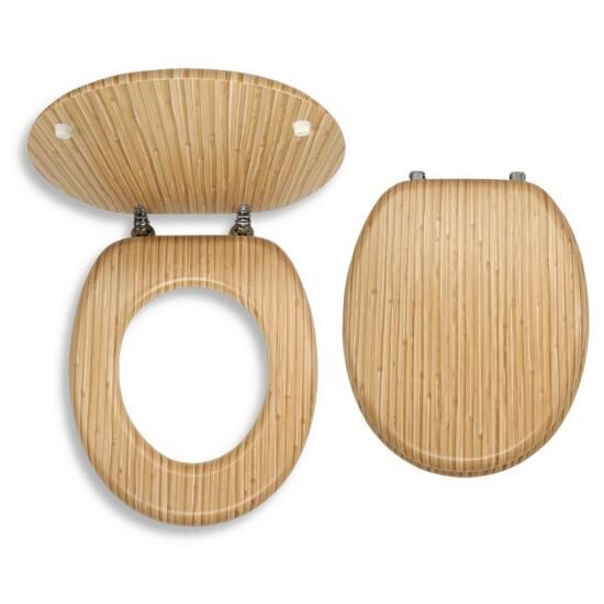 Capac WC lemn de bambus WC/BAMBUS FERRO
