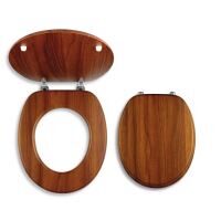 Capac WC lemn de stejar inchis WC/DUB2 FERRO