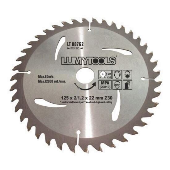 Disc cu vidia pentru lemn 115 mm LUMYTOOLS LT08761