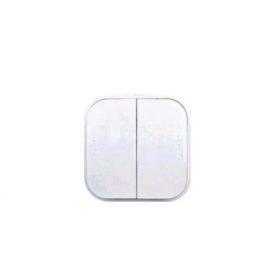 Intrerupator dublu 10A alb Forix IP2X Legrand 782402