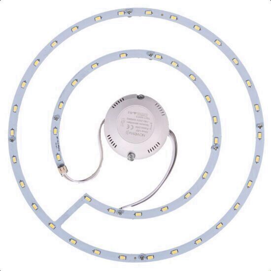 Kit LED plafoniera 6500K, 22.5cm NOVELITE