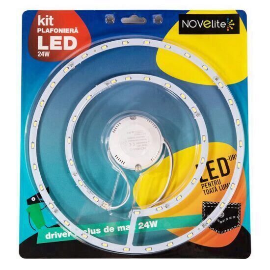 Kit LED plafoniera 6500K NOVELITE