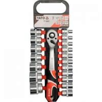 Set tubulare+antrenor 19 buc 1/2" YATO YT-38681
