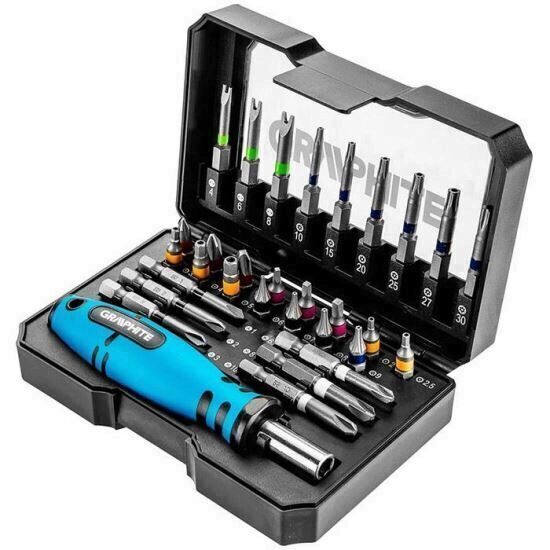 Set biti 31 piese GRAPHITE 56H602