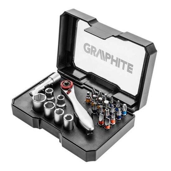 Set biti 26 piese GRAPHITE 56H604