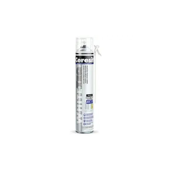 Spumă poliuretanică Ceresit WhiteTeq Premium Montage, 750 ml, cod 1888521