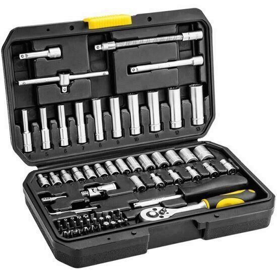 Set tubulare 72 piese 1/4" TOPEX 38D693